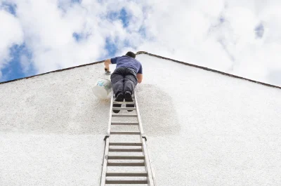 Peinture extérieure à Croutoy — façades et ravalement